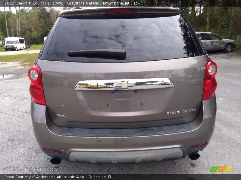 Graystone Metallic / Brownstone/Jet Black 2012 Chevrolet Equinox LTZ AWD
