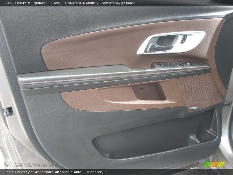 Graystone Metallic / Brownstone/Jet Black 2012 Chevrolet Equinox LTZ AWD