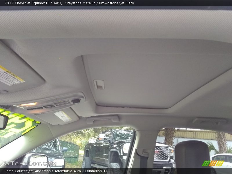 Graystone Metallic / Brownstone/Jet Black 2012 Chevrolet Equinox LTZ AWD