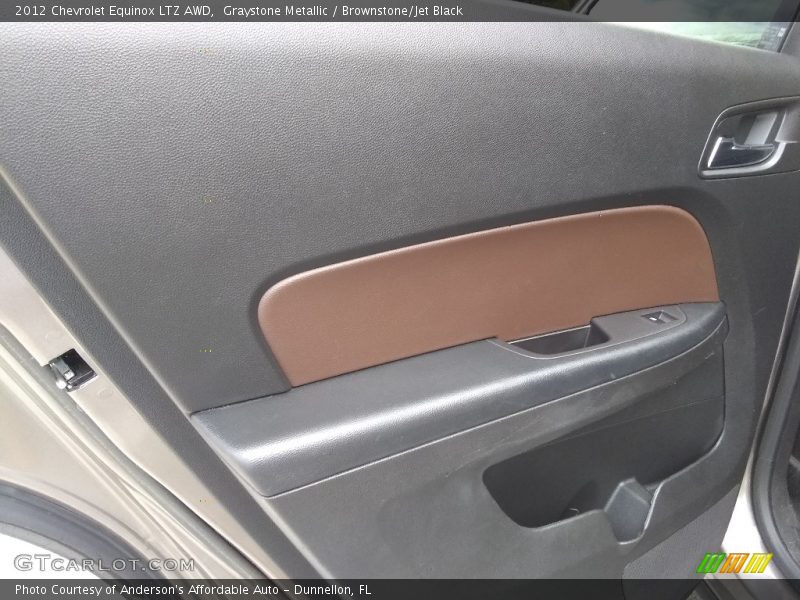 Graystone Metallic / Brownstone/Jet Black 2012 Chevrolet Equinox LTZ AWD