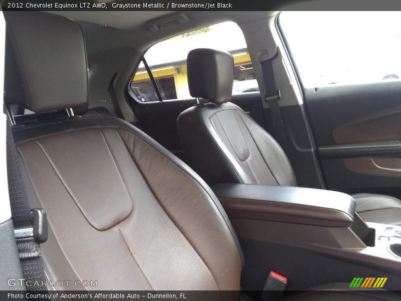 Graystone Metallic / Brownstone/Jet Black 2012 Chevrolet Equinox LTZ AWD