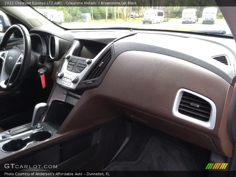 Graystone Metallic / Brownstone/Jet Black 2012 Chevrolet Equinox LTZ AWD