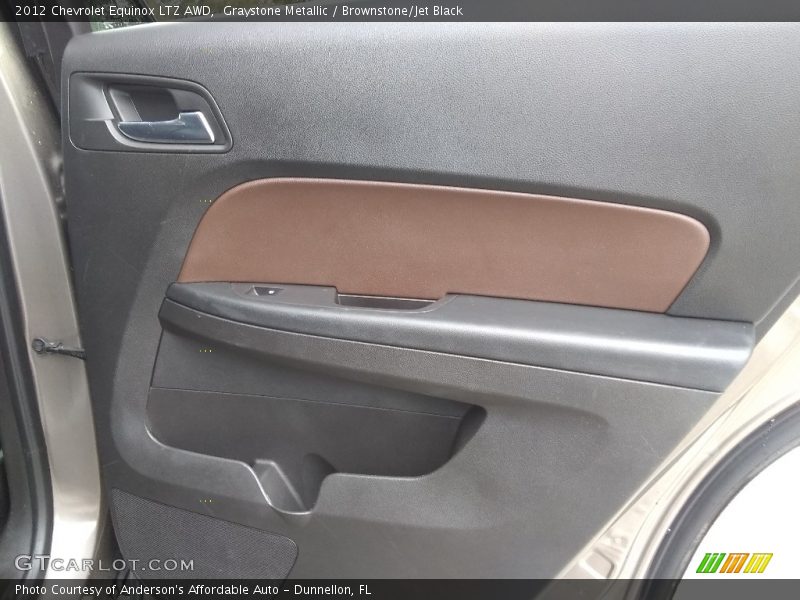 Graystone Metallic / Brownstone/Jet Black 2012 Chevrolet Equinox LTZ AWD
