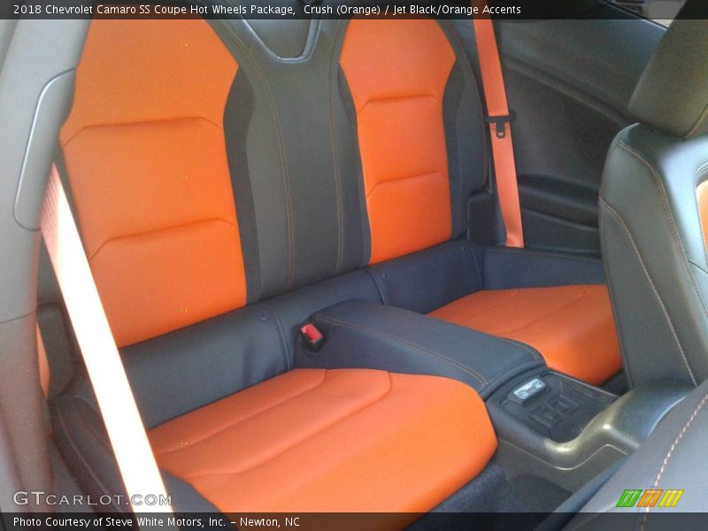 Rear Seat of 2018 Camaro SS Coupe Hot Wheels Package