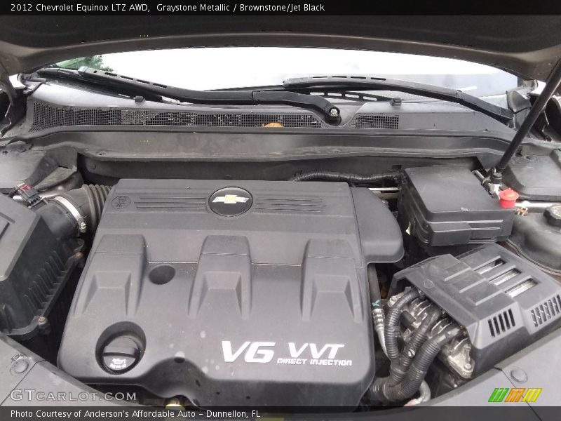 Graystone Metallic / Brownstone/Jet Black 2012 Chevrolet Equinox LTZ AWD