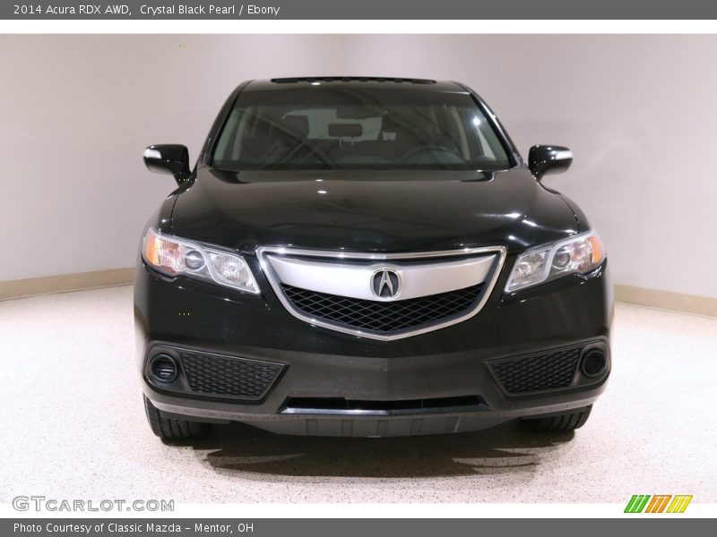 Crystal Black Pearl / Ebony 2014 Acura RDX AWD