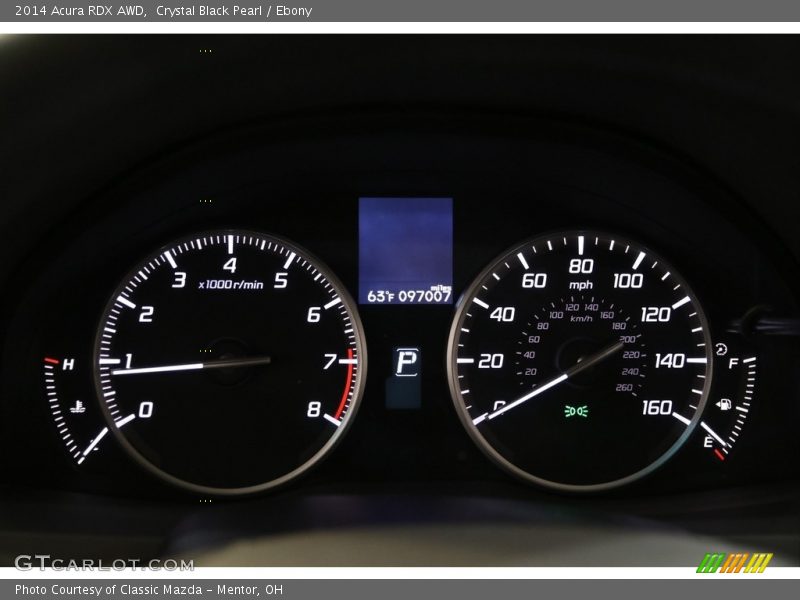  2014 RDX AWD AWD Gauges