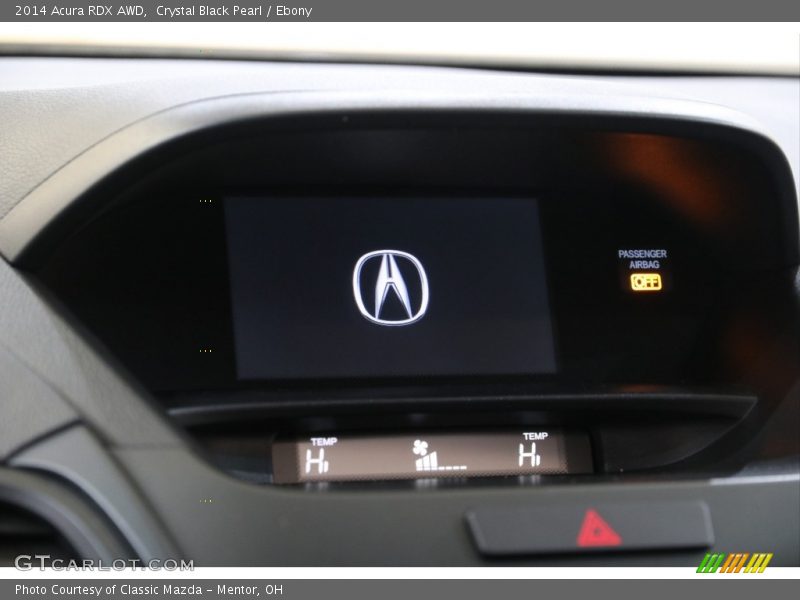 Crystal Black Pearl / Ebony 2014 Acura RDX AWD