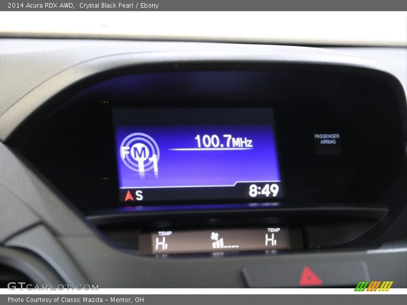 Crystal Black Pearl / Ebony 2014 Acura RDX AWD