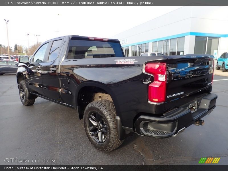 Black / Jet Black 2019 Chevrolet Silverado 1500 Custom Z71 Trail Boss Double Cab 4WD