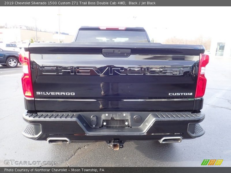 Black / Jet Black 2019 Chevrolet Silverado 1500 Custom Z71 Trail Boss Double Cab 4WD