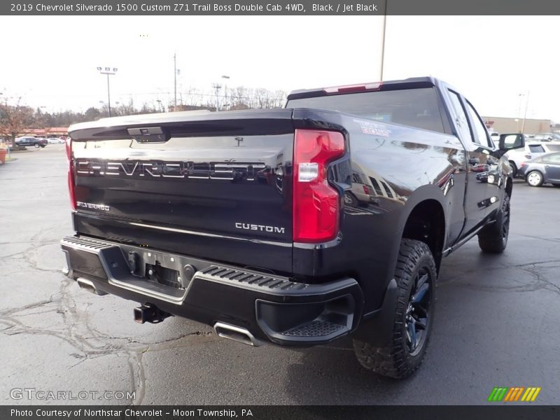 Black / Jet Black 2019 Chevrolet Silverado 1500 Custom Z71 Trail Boss Double Cab 4WD