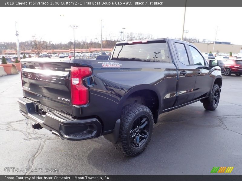 Black / Jet Black 2019 Chevrolet Silverado 1500 Custom Z71 Trail Boss Double Cab 4WD