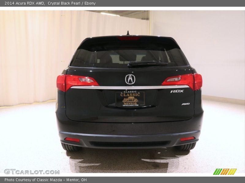 Crystal Black Pearl / Ebony 2014 Acura RDX AWD