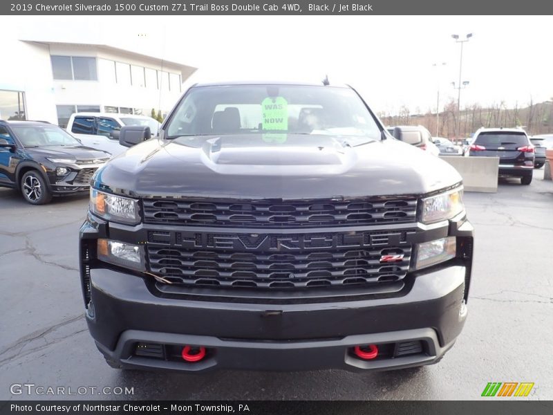 Black / Jet Black 2019 Chevrolet Silverado 1500 Custom Z71 Trail Boss Double Cab 4WD