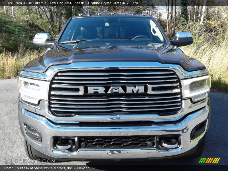 Granite Crystal Metallic / Black 2020 Ram 4500 Laramie Crew Cab 4x4 Chassis