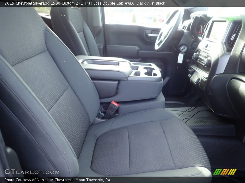 Black / Jet Black 2019 Chevrolet Silverado 1500 Custom Z71 Trail Boss Double Cab 4WD