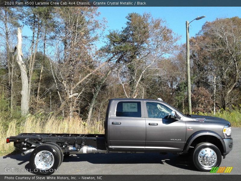 Granite Crystal Metallic / Black 2020 Ram 4500 Laramie Crew Cab 4x4 Chassis