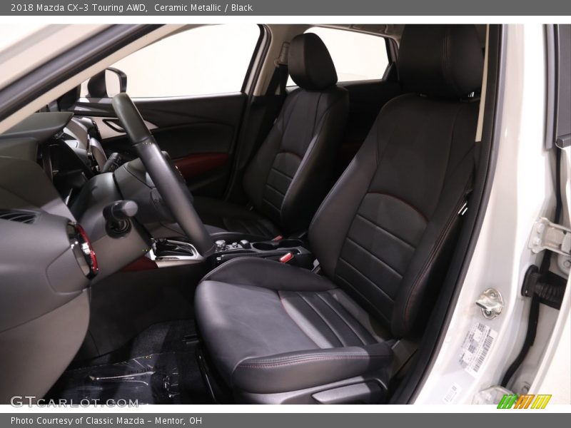 Ceramic Metallic / Black 2018 Mazda CX-3 Touring AWD