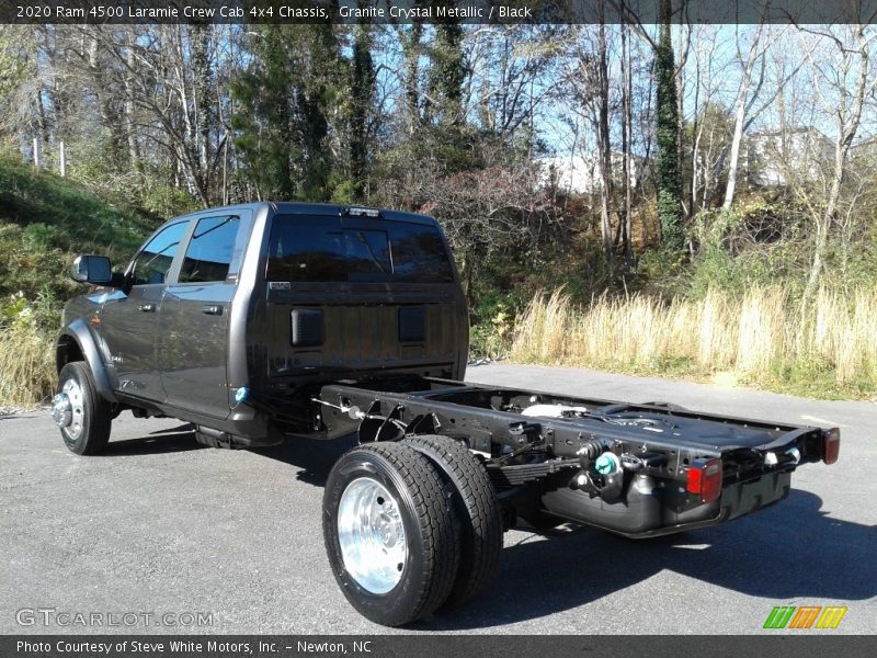 Granite Crystal Metallic / Black 2020 Ram 4500 Laramie Crew Cab 4x4 Chassis