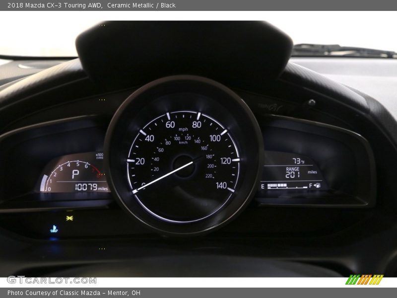 Ceramic Metallic / Black 2018 Mazda CX-3 Touring AWD