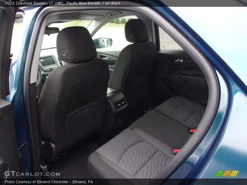 Pacific Blue Metallic / Jet Black 2021 Chevrolet Equinox LT AWD