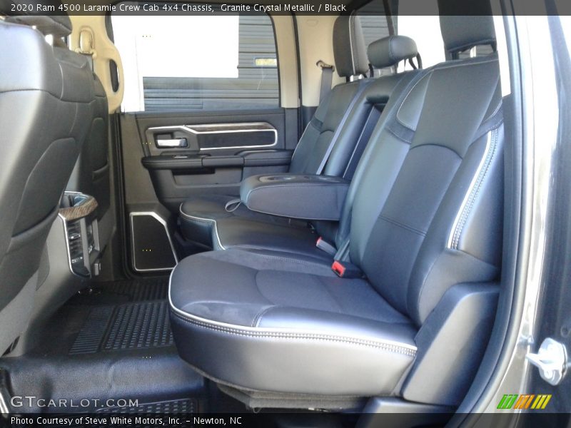 Rear Seat of 2020 4500 Laramie Crew Cab 4x4 Chassis