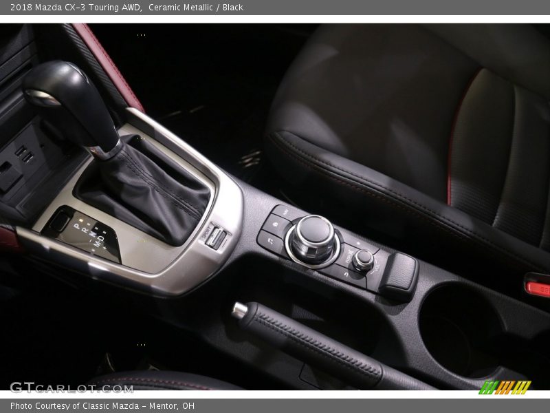 Ceramic Metallic / Black 2018 Mazda CX-3 Touring AWD