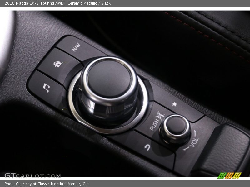 Ceramic Metallic / Black 2018 Mazda CX-3 Touring AWD