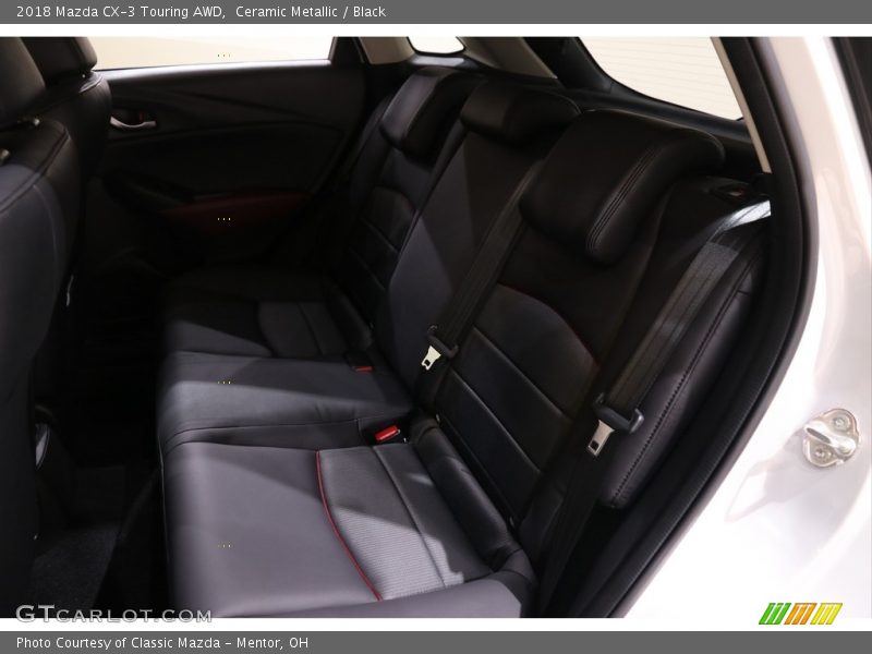 Ceramic Metallic / Black 2018 Mazda CX-3 Touring AWD