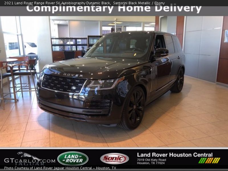 Santorini Black Metallic / Ebony 2021 Land Rover Range Rover SV Autobiography Dynamic Black