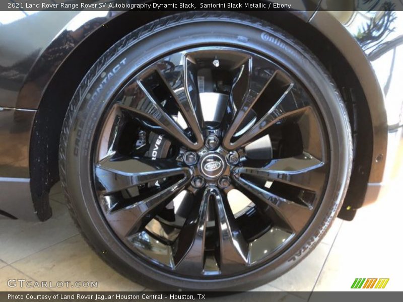  2021 Range Rover SV Autobiography Dynamic Black Wheel