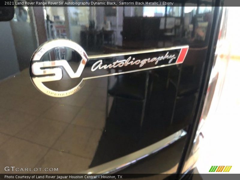  2021 Range Rover SV Autobiography Dynamic Black Logo