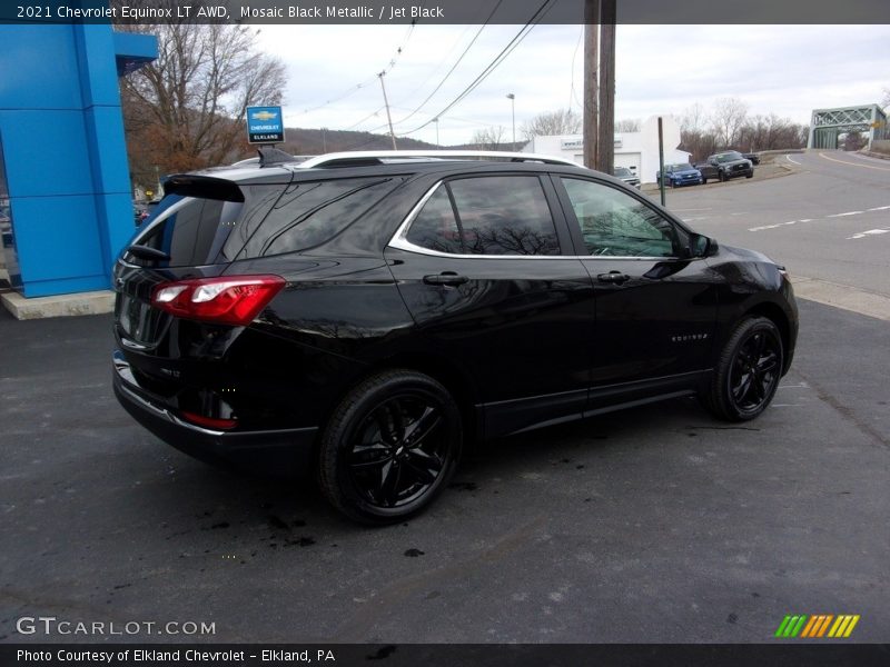 Mosaic Black Metallic / Jet Black 2021 Chevrolet Equinox LT AWD