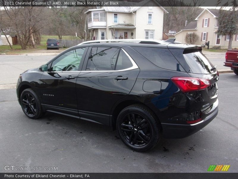 Mosaic Black Metallic / Jet Black 2021 Chevrolet Equinox LT AWD