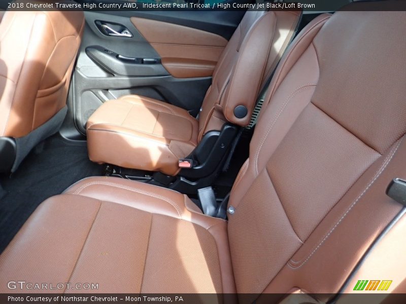 Iridescent Pearl Tricoat / High Country Jet Black/Loft Brown 2018 Chevrolet Traverse High Country AWD