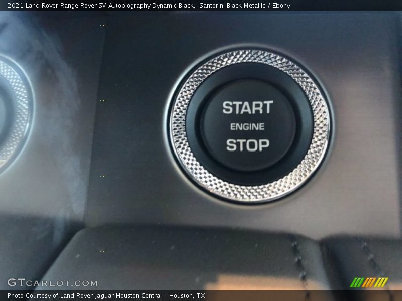 Controls of 2021 Range Rover SV Autobiography Dynamic Black