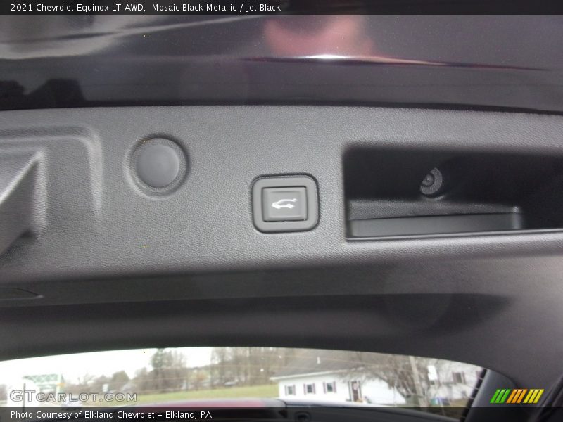 Mosaic Black Metallic / Jet Black 2021 Chevrolet Equinox LT AWD