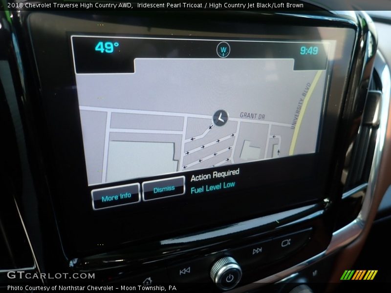 Iridescent Pearl Tricoat / High Country Jet Black/Loft Brown 2018 Chevrolet Traverse High Country AWD
