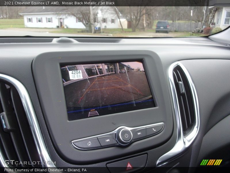 Mosaic Black Metallic / Jet Black 2021 Chevrolet Equinox LT AWD