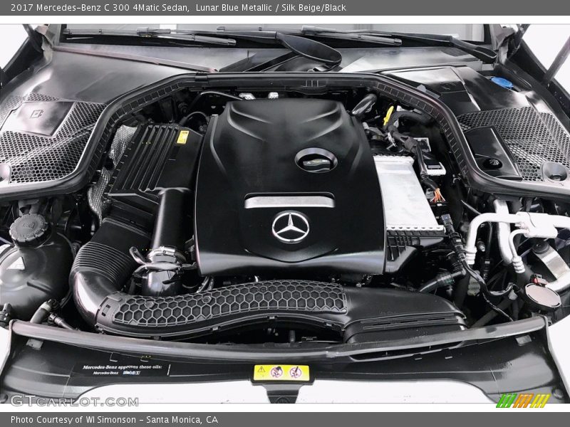  2017 C 300 4Matic Sedan Engine - 2.0 Liter DI Turbocharged DOHC 16-Valve VVT 4 Cylinder