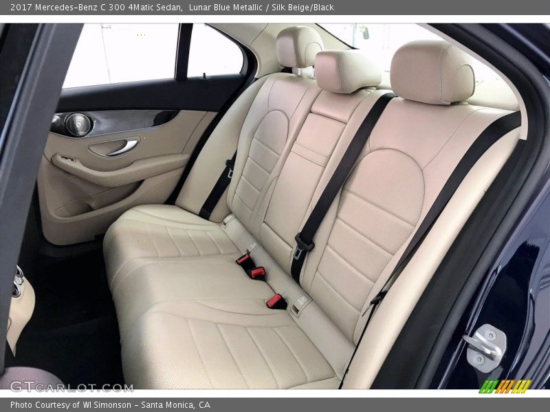 Rear Seat of 2017 C 300 4Matic Sedan