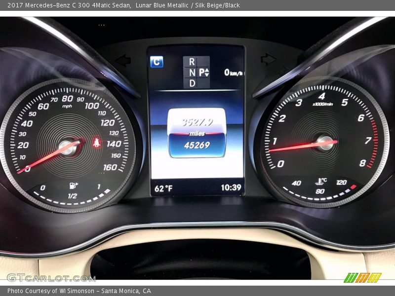  2017 C 300 4Matic Sedan 300 4Matic Sedan Gauges