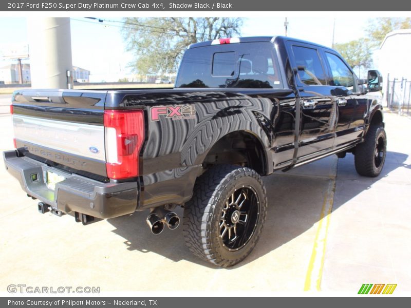 Shadow Black / Black 2017 Ford F250 Super Duty Platinum Crew Cab 4x4