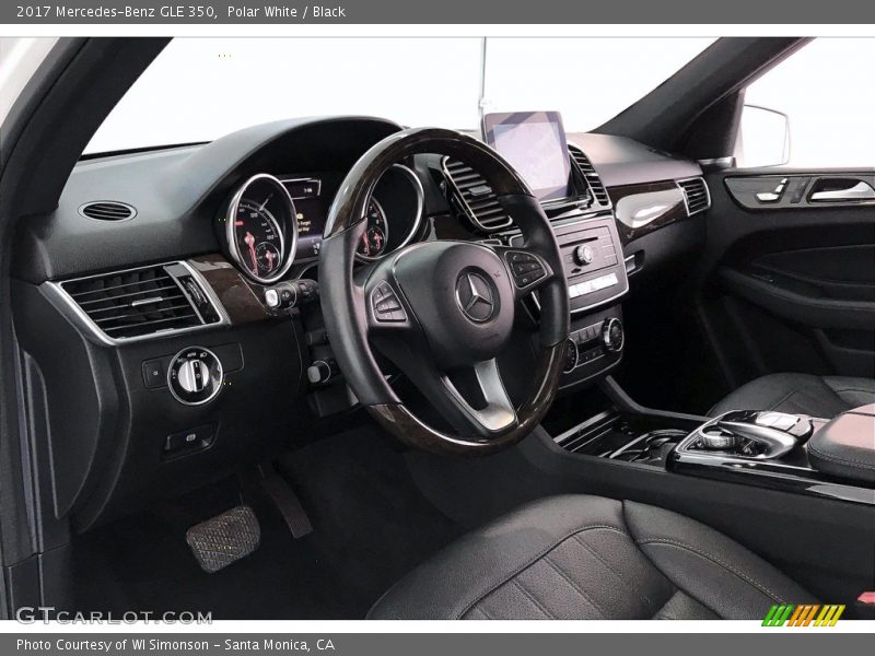 Polar White / Black 2017 Mercedes-Benz GLE 350