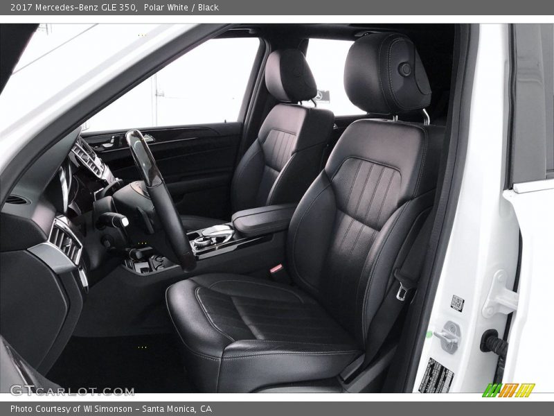 Polar White / Black 2017 Mercedes-Benz GLE 350