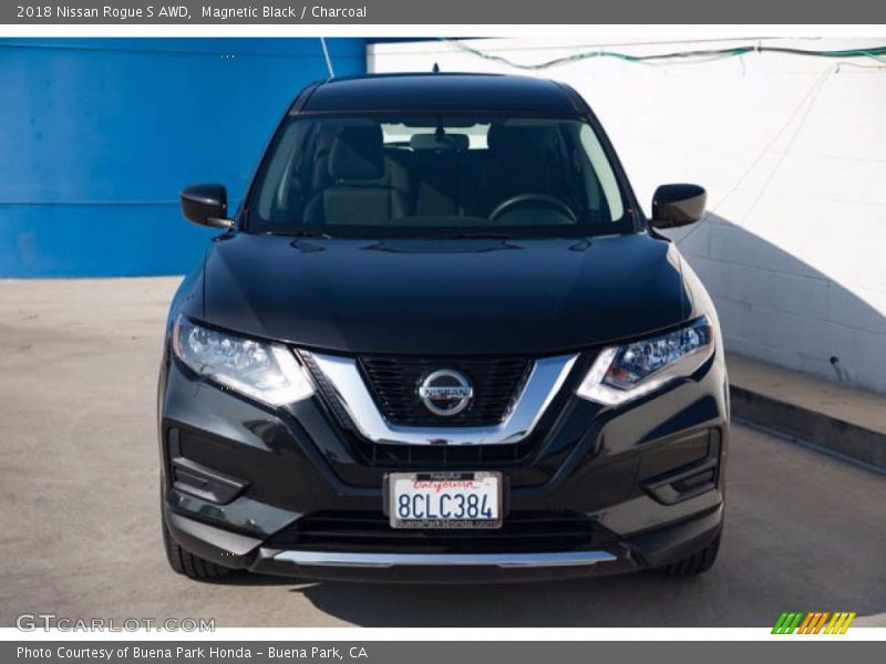 Magnetic Black / Charcoal 2018 Nissan Rogue S AWD