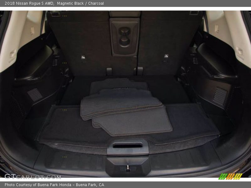 Magnetic Black / Charcoal 2018 Nissan Rogue S AWD