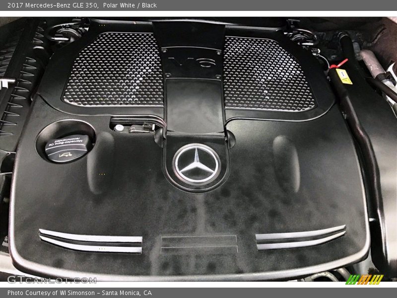 Polar White / Black 2017 Mercedes-Benz GLE 350
