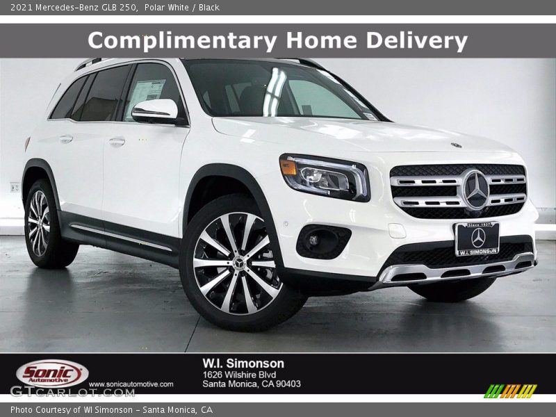 Polar White / Black 2021 Mercedes-Benz GLB 250